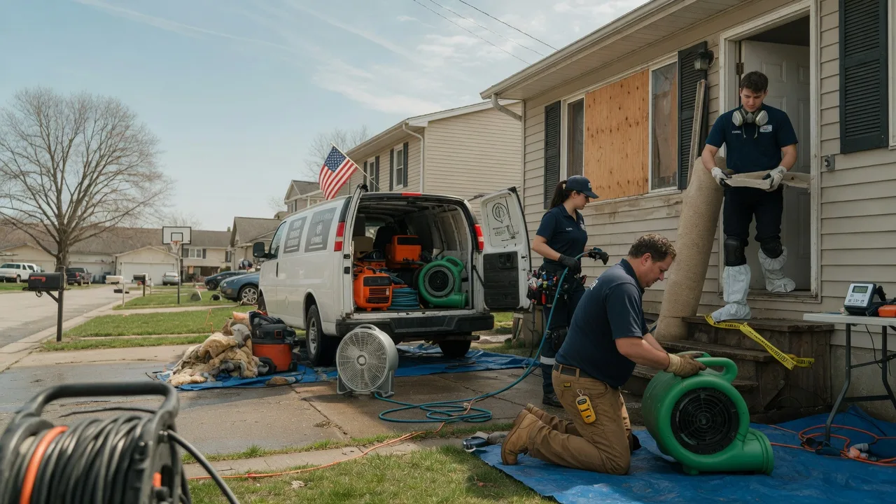Water Damage Restoration in Jamestown, CA near me